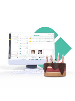 نرم افزار جامع قنادی و کافه نان متین